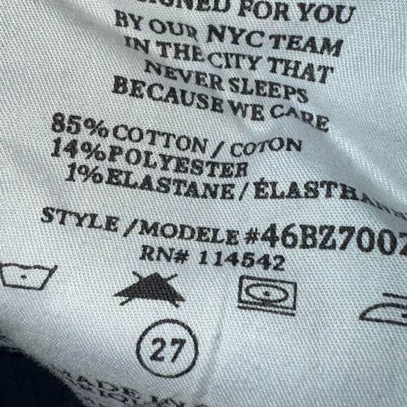 Blank NYC The Great Jones High Rise Skinny Jeans Medium Wash Distressing Size 27 - Picture 7 of 9